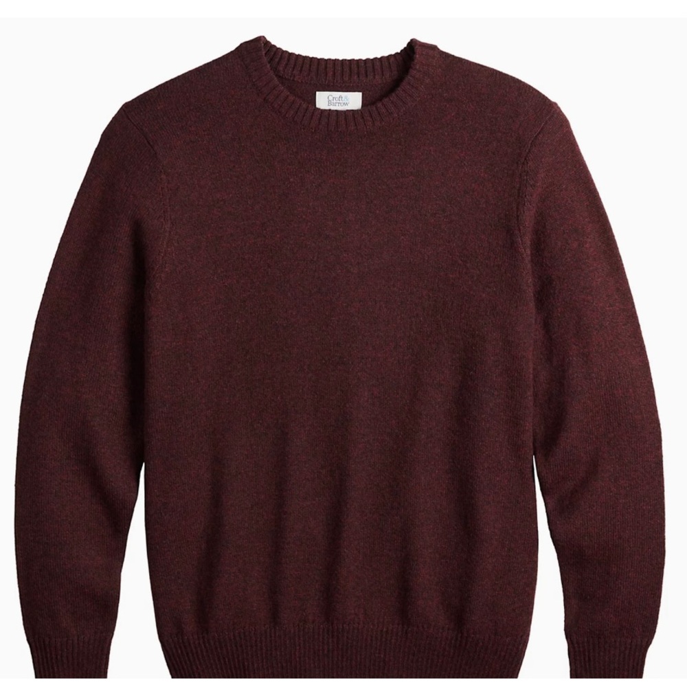 Sonoma Burgundy Sweater